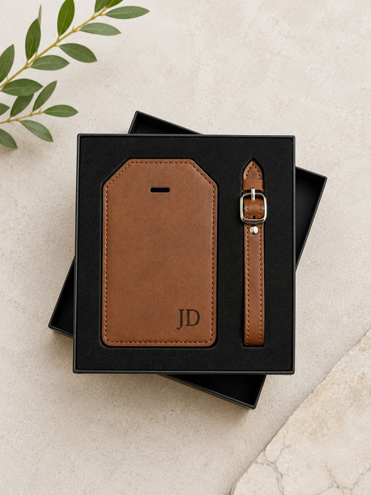 Personalized Leatherette Luggage Tag