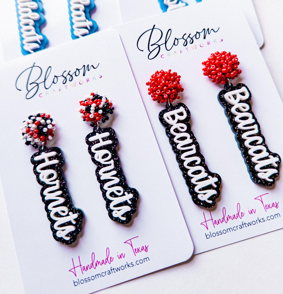 Custom Team & School Spirit Acrylic Earrings